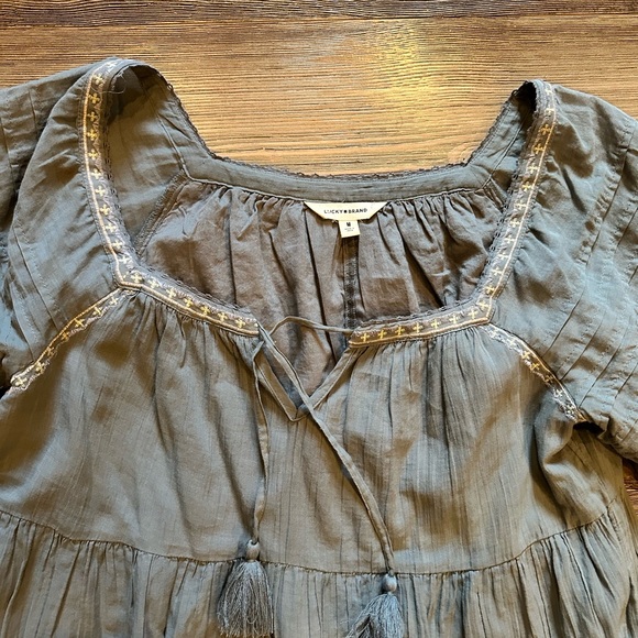 Lucky Brand Blue Mini Dress - Picture 3 of 7